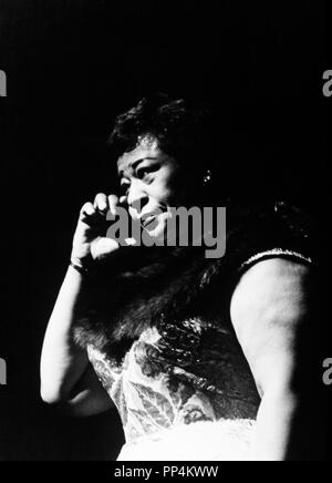 Ella Fitzgerald en el año 1962. Stock Photo