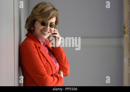 San Sebastian, Spain. 21st Sep, 2018. Mercedes Moran during an exclusive photo session at the 66th San Sebastian International Filmfestival at Maria Cristina Hotel on September 21, 2018 in San Sebastian, Spain. | usage worldwide Credit: dpa/Alamy Live News Stock Photo