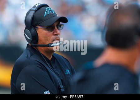 Charlotte, NC, USA. 23rd Sep, 2018. Carolina Panthers quarterback Cam ...