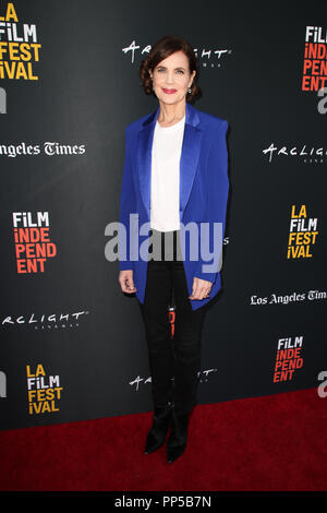 Culver City, California, USA. 23rd Sep, 2018. Elizabeth McGovern at the LAFF World Premiere of The Chaperone at the ArcLight in Culver City, California on September 23, 2018. Credit: Faye Sadou/Media Punch/Alamy Live News Stock Photo