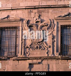 PUERTA NUEVA DE BISAGRA DET SUPERIOR. Author: COVARRUBIAS ALONSO. Location: EXTERIOR. Toledo. SPAIN. Stock Photo