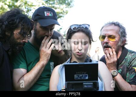 Original film title: A ESTACION VIOLENTA. English title: A ESTACION VIOLENTA. Year: 2017. Director: ANXOS FAZANS. Stars: NEREA BARROS; ANXOS FAZANS; ALBERTO ROLAN. Credit: MATRIUSKA / Album Stock Photo