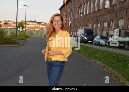 franziska schubert MdL Die Gruene photo matthias wehnert Stock Photo