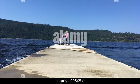 Ocean photographs Vancouver Island, Canada Stock Photo