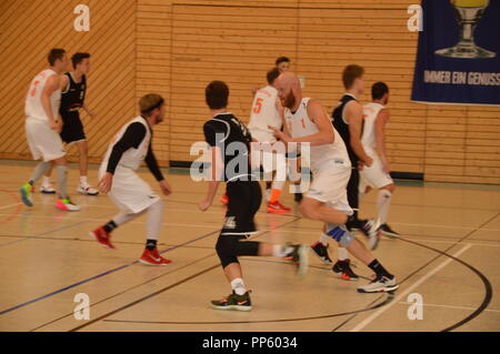 goerlitz saxony germany  2018 basketball Goerlitzer BC Squirrels - Turow Zgorzelec photo matthias wehnert Stock Photo