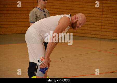 goerlitz saxony germany  2018 basketball Goerlitzer BC Squirrels - Turow Zgorzelec photo matthias wehnert Stock Photo