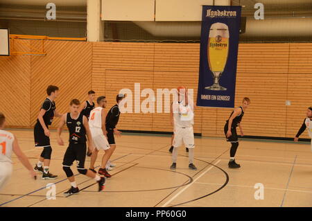 goerlitz saxony germany  2018 basketball Goerlitzer BC Squirrels - Turow Zgorzelec photo matthias wehnert Stock Photo