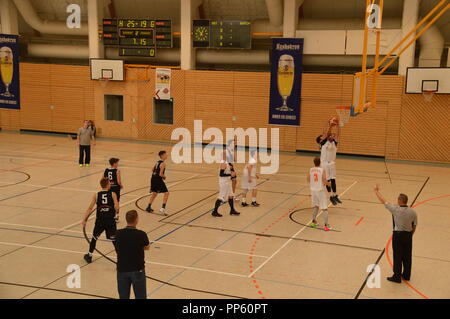 goerlitz saxony germany  2018 basketball Goerlitzer BC Squirrels - Turow Zgorzelec photo matthias wehnert Stock Photo