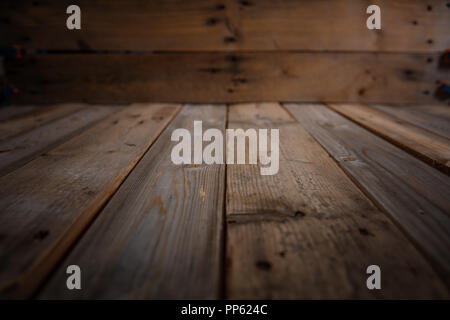 Wooden planks background, texture. Wooden floor or wall surface Stock Photo