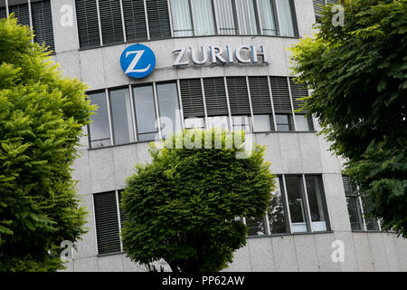 Office building of the Zurich insurance group headquarters in Zurich ...