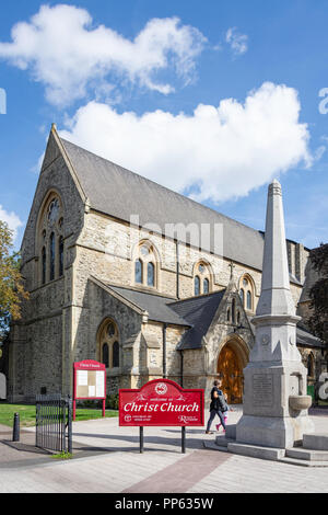 Christ Church, The Broadway, Bexleyheath, London Borough of Bexley, Greater London, England, United Kingdom Stock Photo