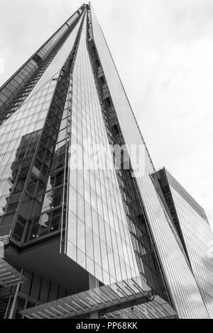 The Shard  95-story skyscraper, designed by the Italian architect Renzo Piano, in Southwark, London, England, UK Stock Photo