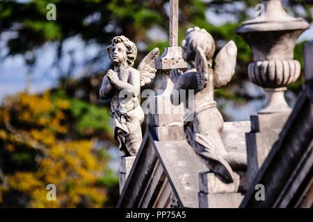 cementerio, Gouveia,Serra Da Estrela, Beira Alta, Portugal, europa. Stock Photo