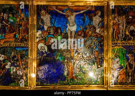 TRIPTICO DE LA PASION - SIGLO XV HACIA 1450. Author: Dieric Bouts (1415 ...