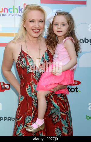 Adrienne Frantz Amelie Bailey at arrivals for Step2 Presents The 7th Annual Celebrity Red Carpet Event By New Bloom Media Benefitting Baby2baby, The Commissary at Sony Pictures Studio, Culver City, CA September 22, 2018. Photo By: Priscilla Grant/Everett Collection Stock Photo