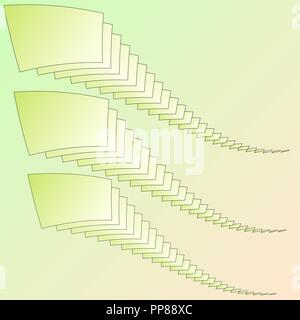 Vector illustration of Template for an inscription Stock Vector