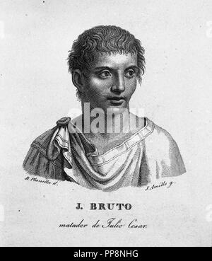 MARCO JUNIO BRUTO (8542 A.C. ) SIG ER 370115. Location BIBLIOTECA