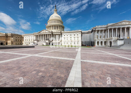 Washington DC, United States Capitol building at summertime Stock Photo