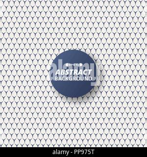 Abstract of small blue triangle shape patterns design, vector illustration eps10 Stock Vector