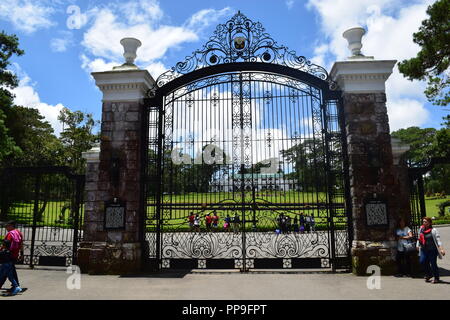 The Mansion: The Presidential House in Baguio has been the official summer residence of the Presidents of the Philippines since the Commonwealth Stock Photo