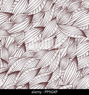 monochrome seamless abstract pattern Stock Vector