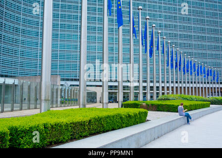 Berlaymont, European Commission headquarters, European Quarter, Brussels, Belgium