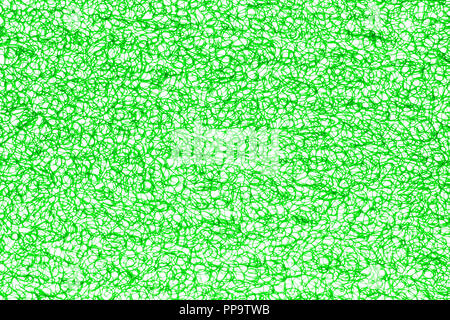 Curved green lines abstract backgroound Stock Photo