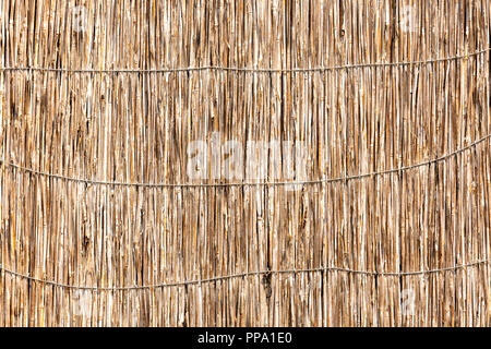 Wallpaper. Background. Texture of woven straw. straw texture. Stock Photo