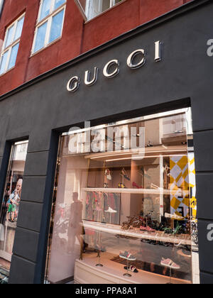 ale Syndicate Sporvogn Gucci Store, Copenhagen, Zealand, Denmark, Europe Stock Photo - Alamy