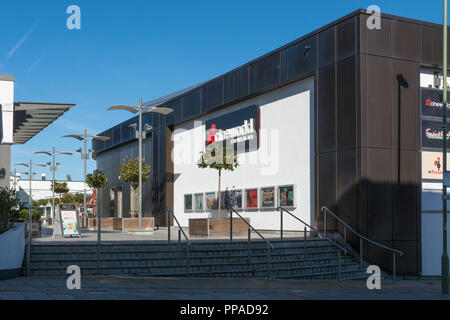 Westgate Retail and Leisure Park, Aldershot, Hampshire, UK - exterior of Cineworld cinema Stock Photo
