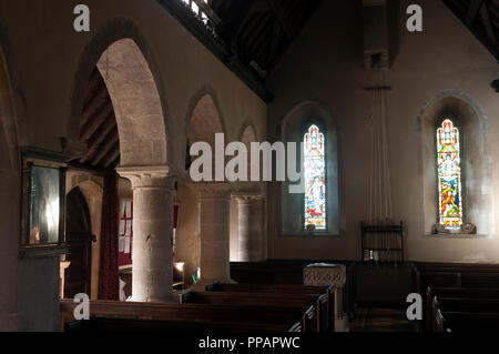 St. Michael and All Angels Church, Clifton Hampden, Oxfordshire, England, UK Stock Photo