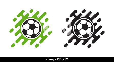 Soccer ball vector icon isolated on white background. Football ball icon Stock Vector