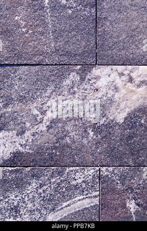 grey granite stone tiled background. architecture, texture. Stock Photo