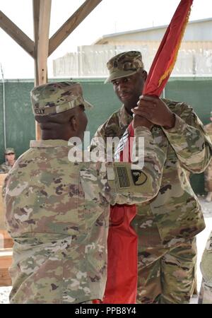 Command Sergeant Major Nathaniel Atkinson and Col. Jason Kelly ...