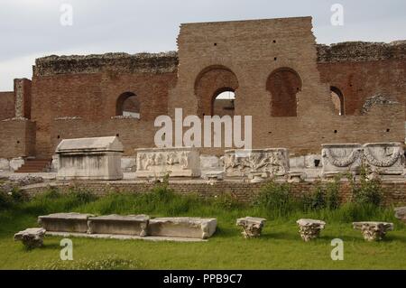 Patras, Greece. Roman Odeon, 2nd century BC. Peloponnese.