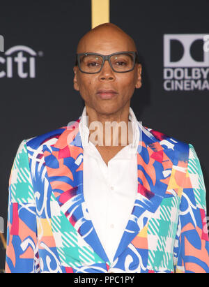 Los Angeles, Ca, USA. 24th Sep, 2018. RuPaul, at the Los Angeles premiere of A Star Is Born at The Shrine Auditorium in Los Angeles California on September 24, 2018. Credit: Faye Sadou/Media Punch/Alamy Live News Stock Photo