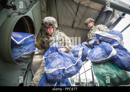 U.S. Army Reserve Pfc. Michael Birkett, 137th Quartermaster Company ...