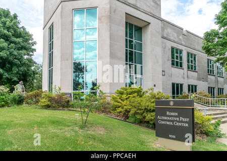 FAYETTEVILLE, AR/USA - JUNE 8, 2018: Rosen Alternative Pest Control Center on the campus of the University of Arkansas. Stock Photo