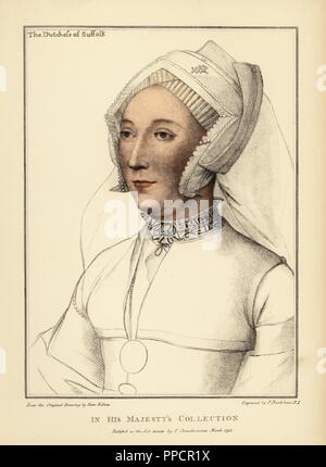 HOLBEIN-HENRY VIII: Catherine Willoughby, Duchess of Suffolk ...