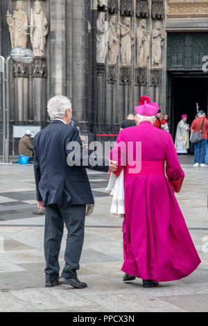 Church VIP at Cologne Cathedral, Germany Stock Photo