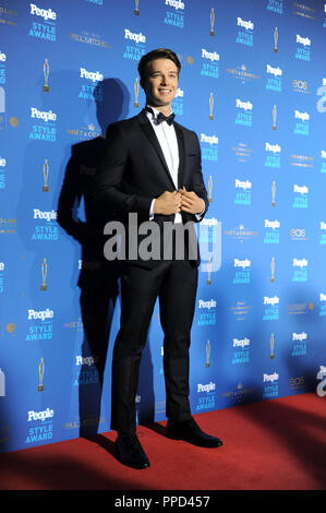 The American actor Patrick Arnold Schwarzenegger at the 'Style Award' ceremony of the tabloid magazine 'People' at the Hotel Vier Jahreszeiten. Stock Photo