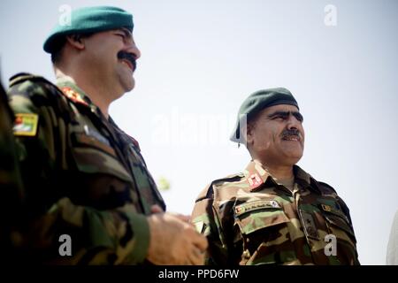 HELMAND PROVINCE, Afghanistan (August 30, 2018) - Afghan Maj. Gen. Wali ...