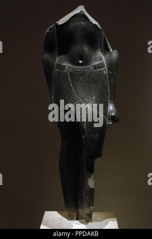 Bust of Egyptian King Ptolemy XII Auletes (117–51 BC) at Louvre Stock ...