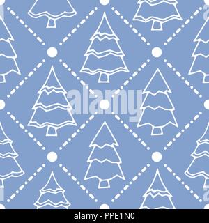 Winter holidays seamless pattern Stock Vector