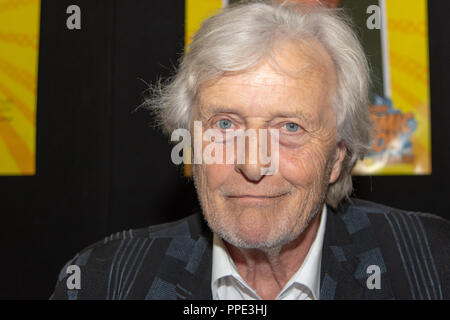FRANKFURT, GERMANY - MAY 6th 2018: Rutger Hauer (*1944, actor, Blade Runner, The Hitcher, Nighthawks) at German Comic Con Frankfurt, a two day fan con Stock Photo