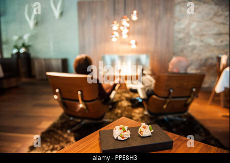 The Restaurant Esszimmer In The Bmw Welt In Munich Stock Photo Alamy