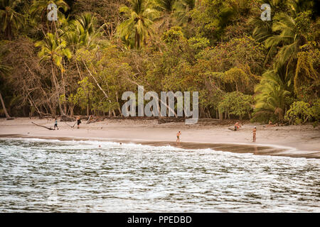 Beach scenes, Corcovado National Park, Osa Peninsula, Costa Rica Stock Photo