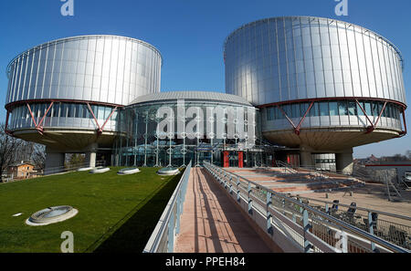 The European Court of Human Rights (ECHR) is an international court established by the European Convention on Human Rights, based in Strasbourg, France. The building was planned by the British architect Lord Richard Rogers in 1994. 16 March 2017.