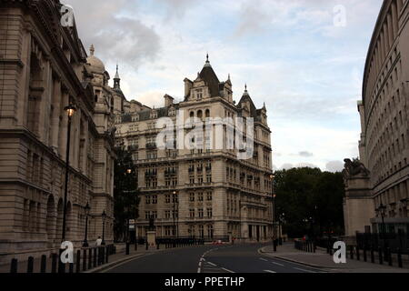 Whitehall in London Stock Photo