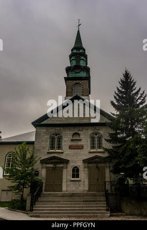 Historic St. Andrews Presbyterian Church in Quebec City Stock Photo